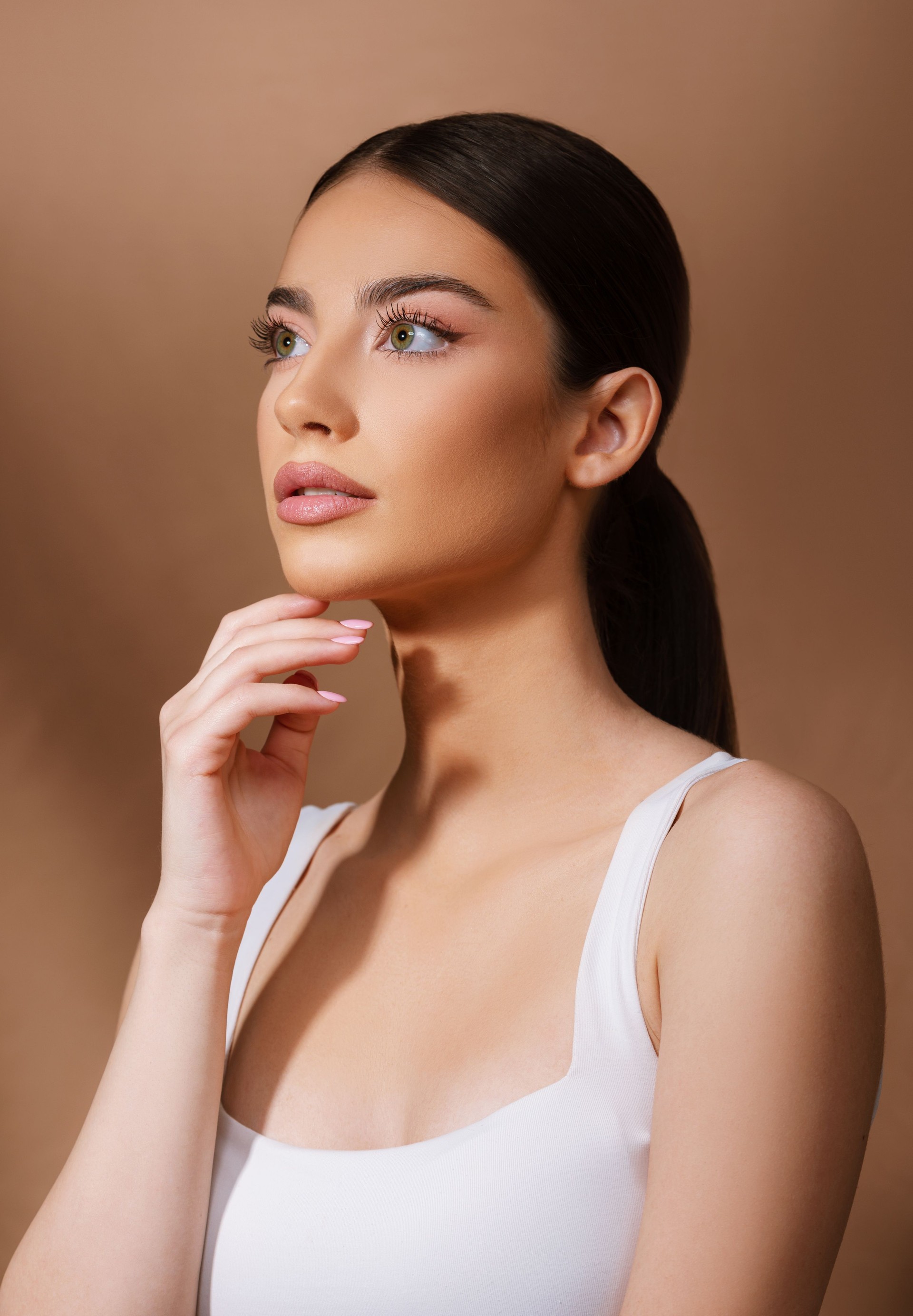 Portrait of a beautiful woman, beauty.